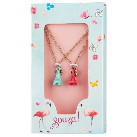 Geschenkset 2 armbanden BFF Eifeltoren Geschenkset 2 armbanden BFF Eifeltoren
