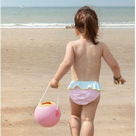 Strandemmertje Mini Ballo Sweet Pink Yellow Stone