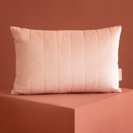 Akamba velvet kussen 45x30 cm - Bloom pink