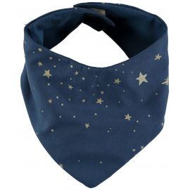 Lucky bandana slab - Gold stella & Night blue