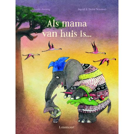 Boek Als mama van huis is Boek Als mama van huis is