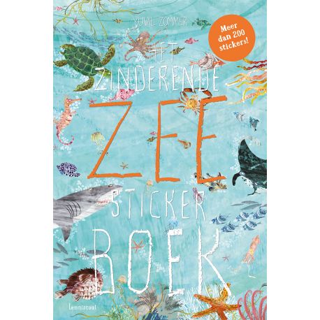 Boek Het zinderende zee stickerboek Boek Het zinderende zee stickerboek