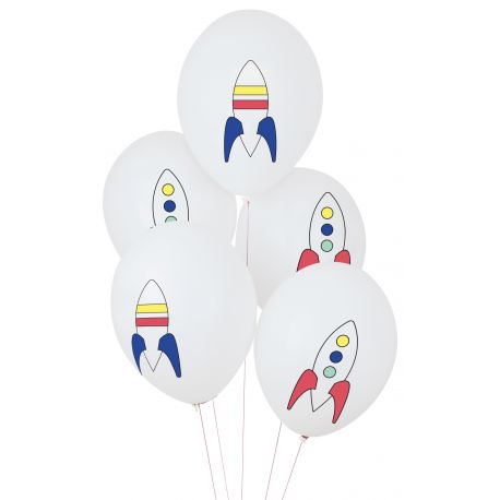 5 ballonnen - cosmonauten 5 ballonnen - cosmonauten
