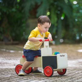 Houten bakfiets