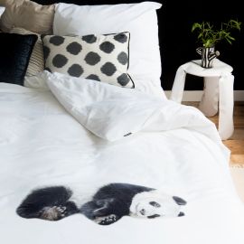 Dekbedovertrek Lazy Panda - 140 x 200 cm