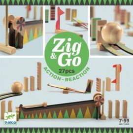 Zig & Go dominoset - 27 stuks