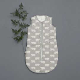 Slaapzak interlock met lichte voering Polar bear