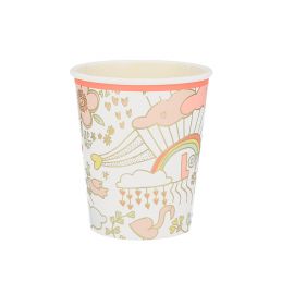 Set van 8 bekertjes Valentine Doodle