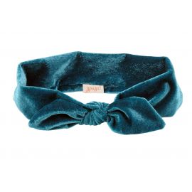 Haarband Titia - blauw velours