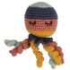 Crochet rammelaar - octopus