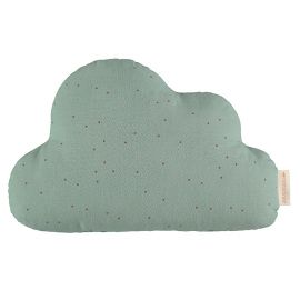 Cloud kussen - toffee sweet dots & eden green