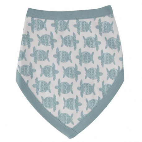 Bandana slabbetje - Turtle turquoise Bandana slabbetje - Turtle turquoise
