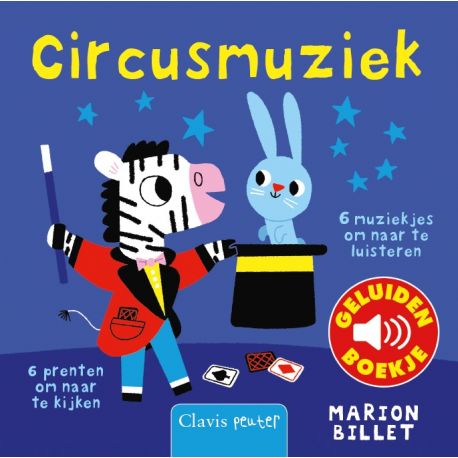Boeiend geluidenboekje - Circusmuziek Boeiend geluidenboekje - Circusmuziek