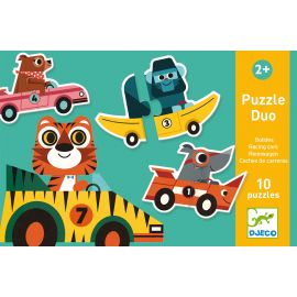 Duo puzzel - Race auto's
