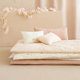 Eden futon matras - Gold stella & Dream pink