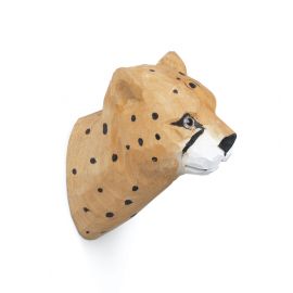 Handgemaakte dierenkapstokje - Cheetah