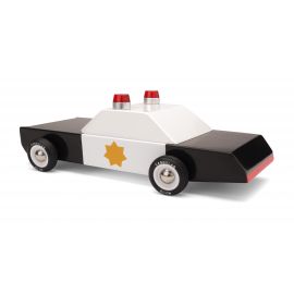Houten speelgoedauto - Police Cruiser