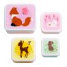 Complete lunch & snack box set - Bosvriendjes