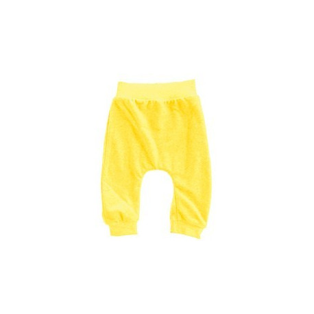 pantalon baggy bébé jaune en velours pantalon baggy bébé jaune en velours