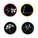 Reflecterende Stickers - Abstract