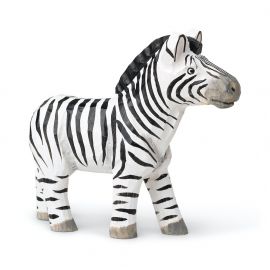 Handgesneden diertje - Zebra