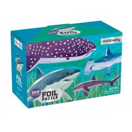 Folie puzzel - Haaien - 100 stukjes