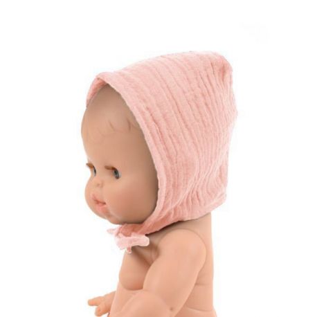 Babymutsje voor poppen - lichtroze Babymutsje voor poppen - lichtroze