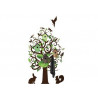 Muursticker - Birdhouse Tree