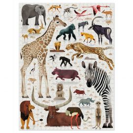 Puzzel - World of African Animals - 750 stukjes