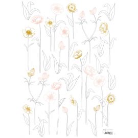Stickerblad A3 - Little flowers