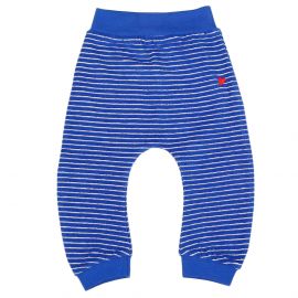 Baggy broekje terry stripes - Palace blue - Baby