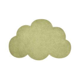 Katoenen tapijt - Cloud - Palm green