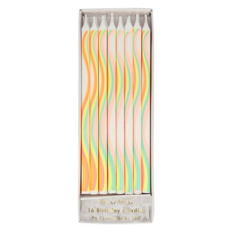 Kaarsjes - Tapered Rainbow Kaarsjes - Tapered Rainbow
