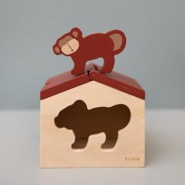 Houten huis - Mr. monkey