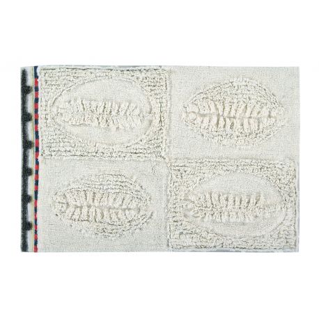 Wasbaar wollen tapijt Bahari - 80 x 200 cm