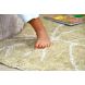 Wasbaar tapijt Mini Monstera Olive - 75x100 cm