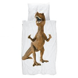 Bedset Dino Brown - 140 x 200 cm