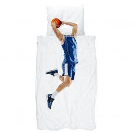 Bedset Basketball Star Blue - 140 x 200 cm
