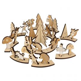 Advent kalender - Wooden Marching Band