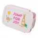 Plastiek Lunchbox - Roze - Party Animal Print