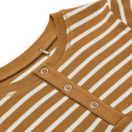 Offline tot antwoord Liewood - Wilhelm pyjama set - Y & D Stripe: Golden caramel & sandy