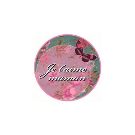 sticker bulle 'je t'aime maman' pour ordinateur sticker bulle 'je t'aime maman' pour ordinateur