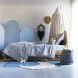 Stylish Macrame Muurhanger Moya - Blauw