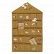 Advent muurkalender - Nostalgia embroidery - Ochre