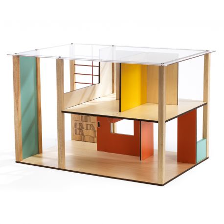Modernistisch poppenhuis - Cubic House