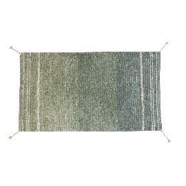 Omkeerbaar wasbaar tapijt - Twin Vintage Blue - XS