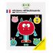 Reflecterende stickers - Rood monster