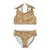 Bow bikini - Mini leo & Golden caramel