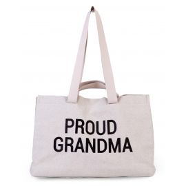 Grote tas Grandma bag - Canvas - Ecru