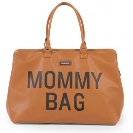 Luiertas Mommy bag - Lederlook - Bruin